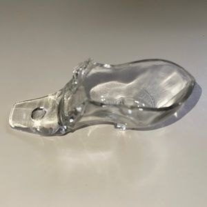 Antique 1876 centennial exposition Philadelphia glass shoe